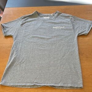 Essentials Gray Short Sleeve Tee